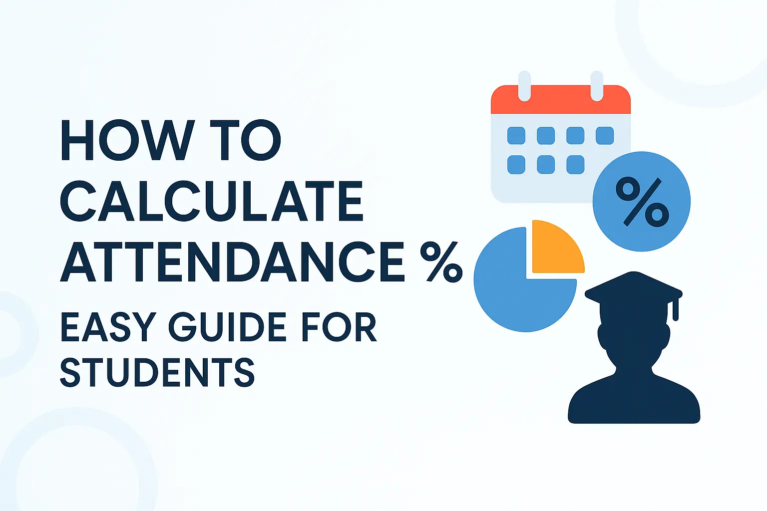 how to calculate attendance percentage